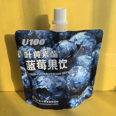 U100叶黄素酯蓝莓果饮120ml