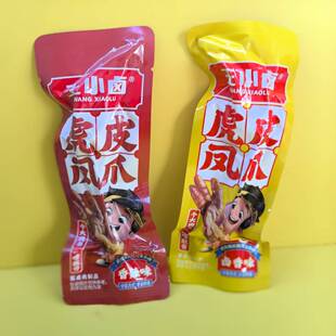 好吃休闲零食王小卤虎皮凤爪鸡爪散称香辣味【全店满39元包邮】