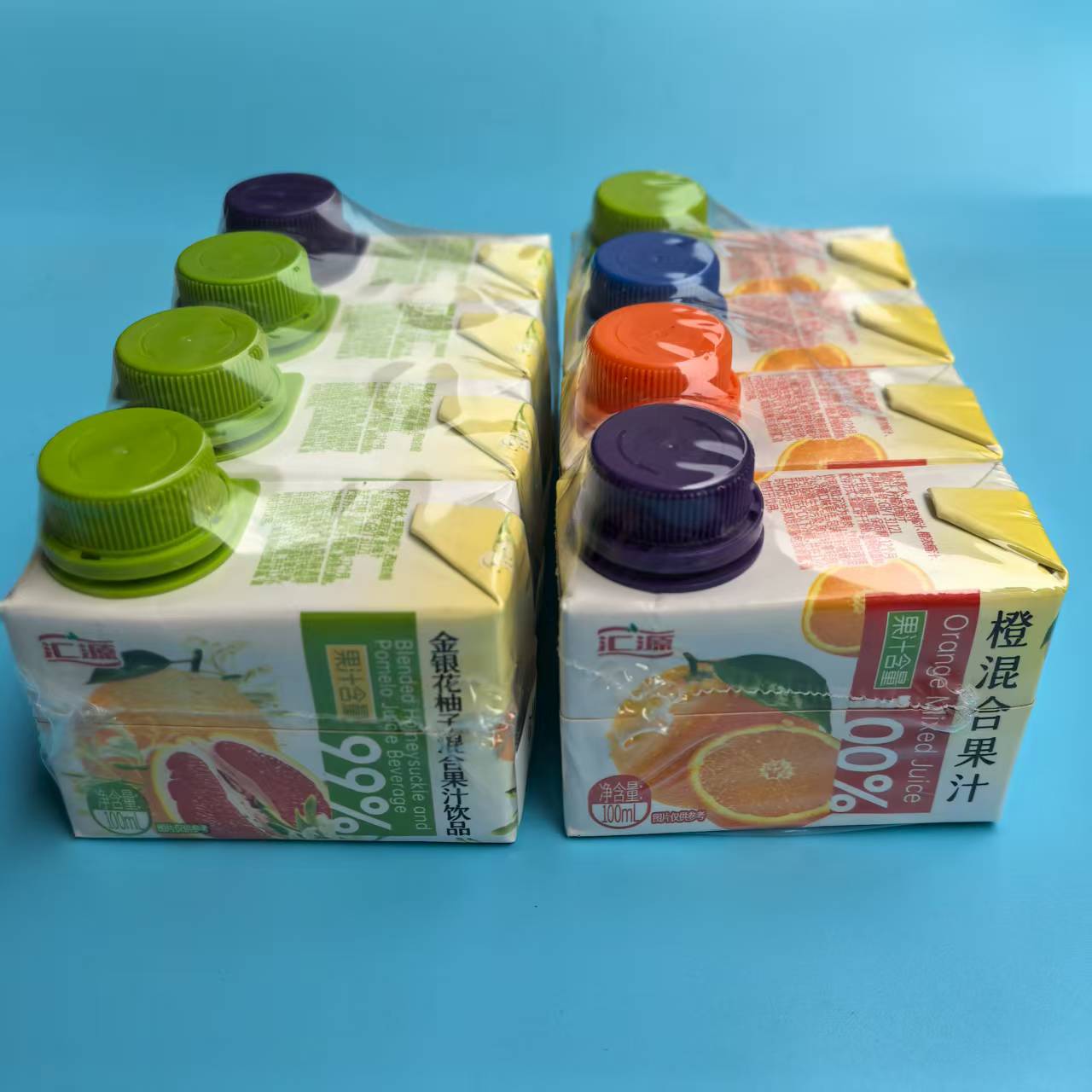 汇源金银花柚子混合果汁饮品饮料