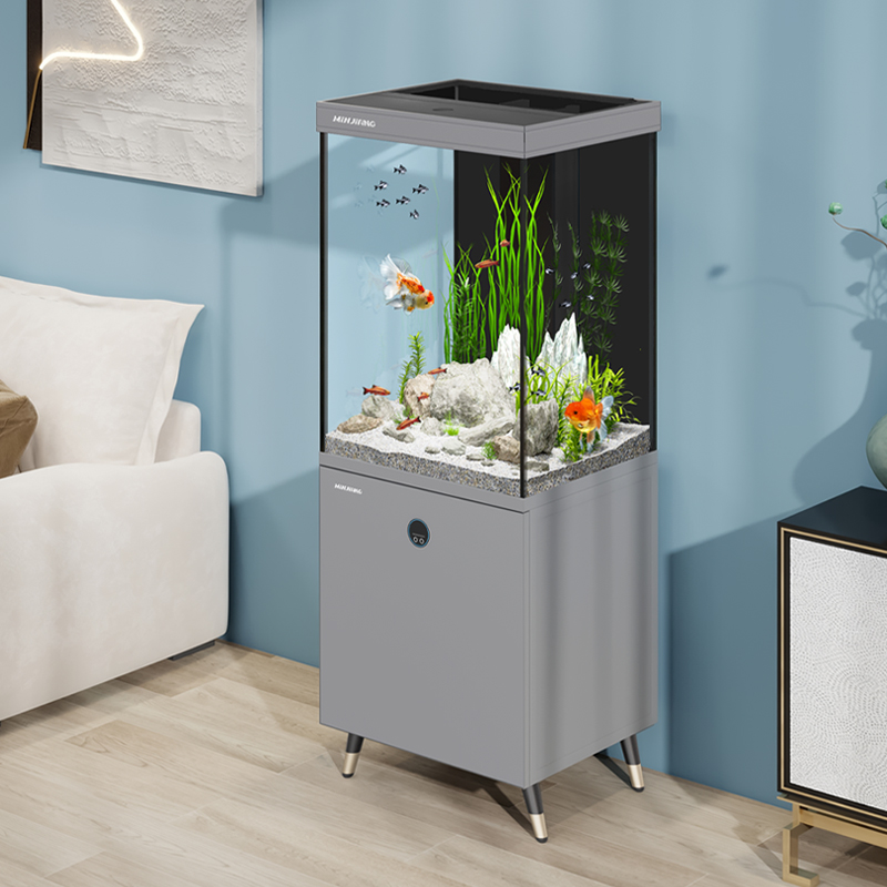 闽江新款客厅立式智能底滤鱼缸