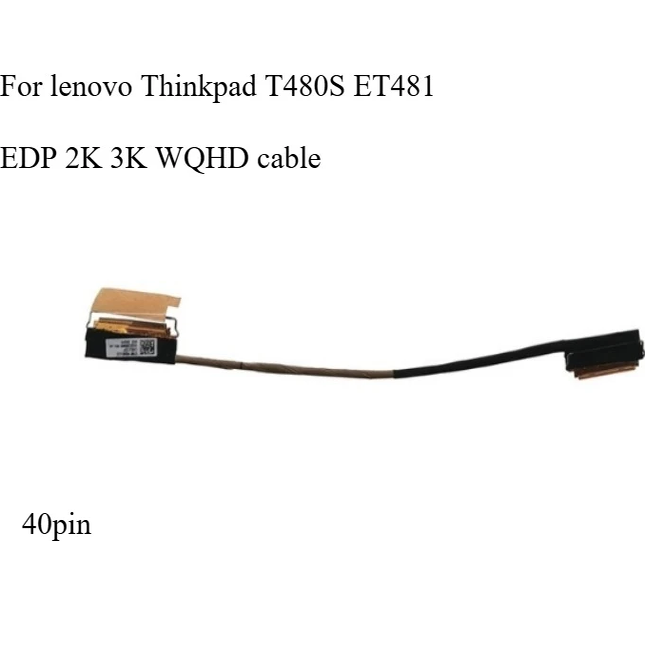 01YN997原装联想 T480S ET481 WQHD 2K 3KDC02C00BM00 10 01YN996