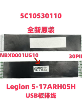 适用于 联想 Legion 5-17ARH05H USB板线 5C10S30110 30PIN 原装