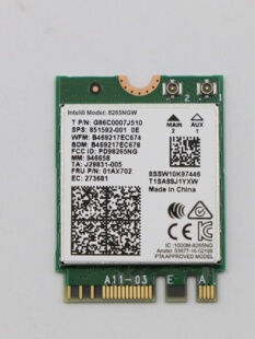无线网卡 适用于联想 CMB 01AX702 M910Q VPro ThinkPad 8265
