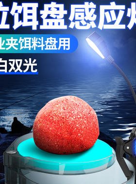 哈拿上饵灯饵料灯拉饵灯钓鱼灯夜钓灯换饵灯辅助充电拉饵盘感应灯
