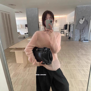 针织衫 温柔氛围感毛茸宽松休闲显瘦长袖 2026春新款 早春高货