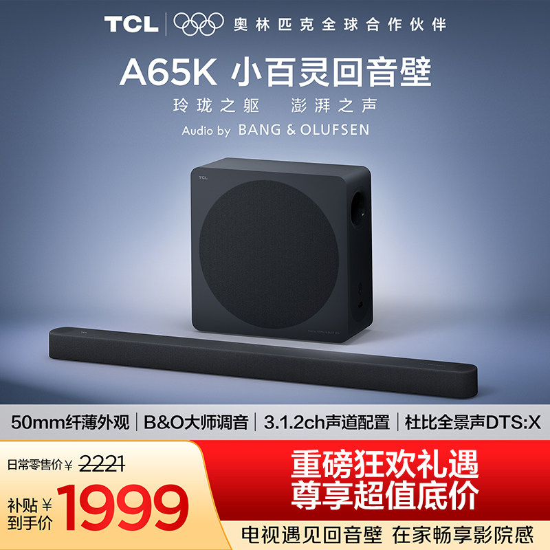 TCLA65K小百灵回音壁