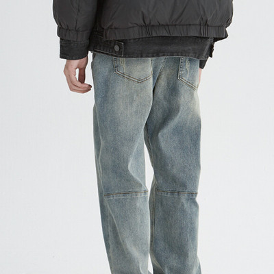 新因素弹力美式高街长裤