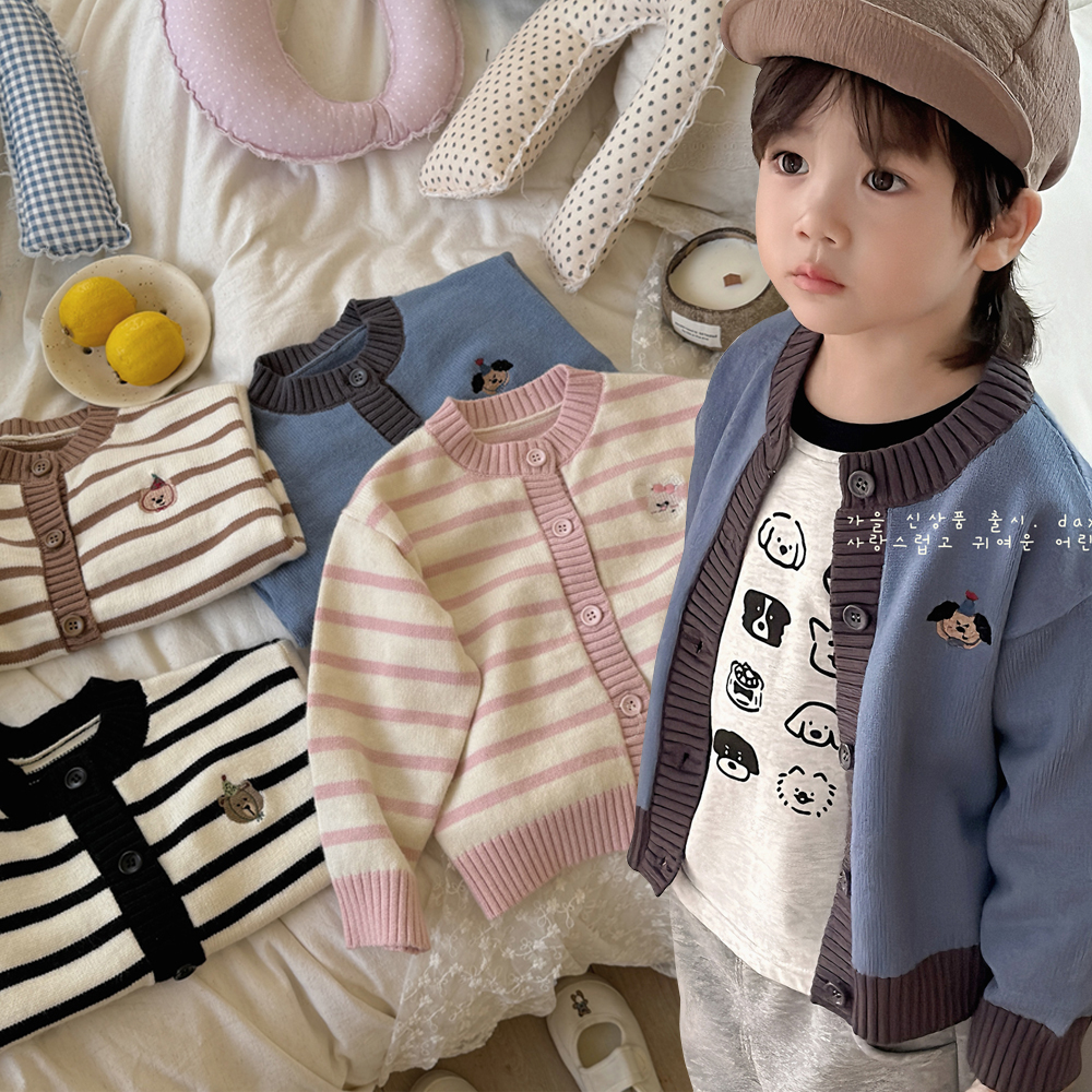 纯棉针织外套男女韩版秋季毛衣