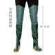 袜下水鞋 雨鞋 防滑水田鞋 软底插秧靴女高腰防水鞋 长筒男过膝下水裤