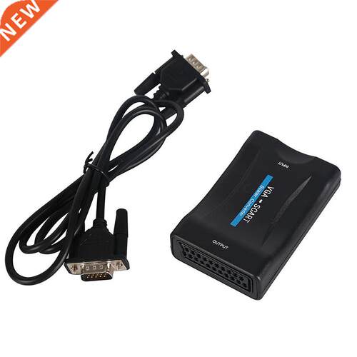 Scart Converter PC VGA To SCART Video Audio Converter Adapte