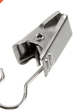 20 Pcs/Pack Metal Heavy Duty Curtain Clips W Hook Sturdy Dur