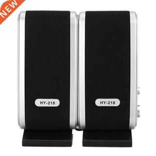 USB 2.0 3.5mm Subwoofer Mini hi-fi Speaker for Phones Deskto