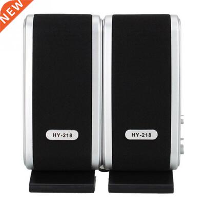 USB 2.0 3.5mm Subwoofer Mini hi-fi Speaker for Phones Deskto