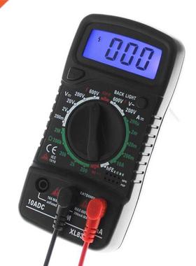 XL-80L Digital LCD Multimeter Voltmeter Ammeter AC/DC/OHM V