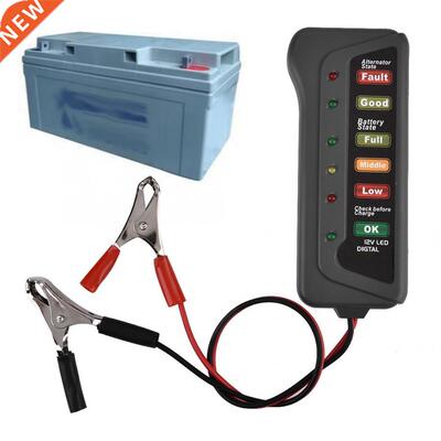 12V Car Motorcycle Battery Load Tester Analyzer Alternator