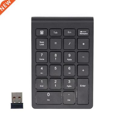 2.4G Wireless Numeric Keyboard 22 Keys USB 2.4G For Laptop A