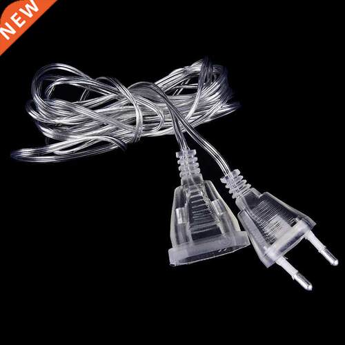 5m EU/UK Plug Extender Wire Extension Cable EU/US Plug For L
