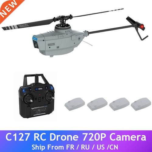 C127 2.4GHz RC Drone 720P Camera 6-Axis Wifi Sentry Helicopt