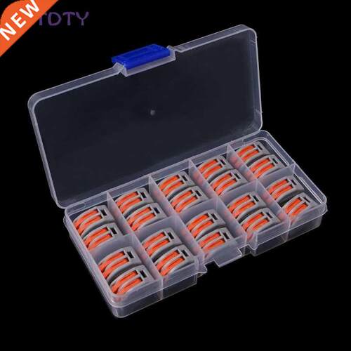10Pcs 222-412 Push Wire Connector Lever Terminal Block Lever
