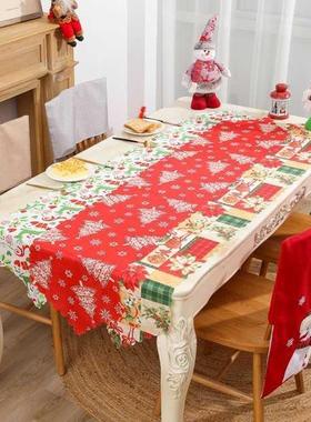 Chrstmas Table Runner Fashon Fabrc Chrstmas Table Deskto