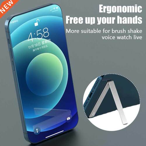 Aluminum Alloy L Shaped Tablet Stand Mobile Phone Holder Fo
