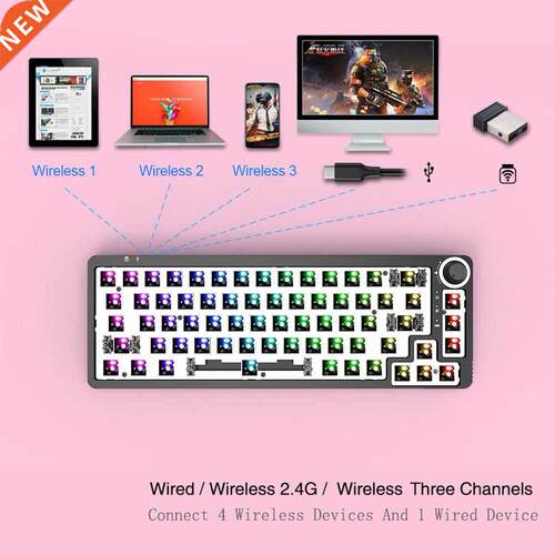 60 Percent NKRO DIY Mechanical Hotswap Keyboard Kits Ergonom