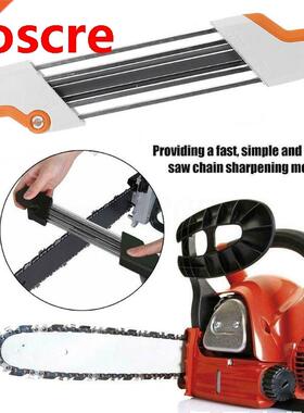 2 IN 1 Metal Easy Chainsaw Chain File Sharpener 4.8mm