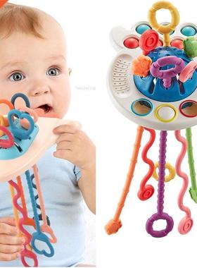 Montessori Education Training Toys  in1 Pull String Develop