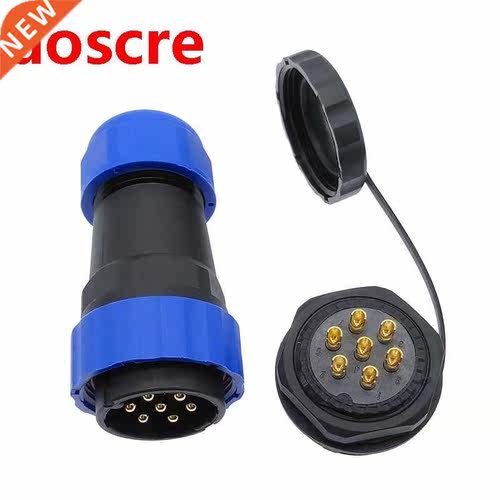 SP28 Straight waterproof connector 2 pin 3/4/5/6/7/9/10/12/
