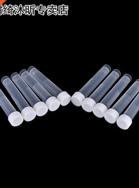 Hot 20pcsX 10ml Lab Plastic Frozen Test Tubes Vial Seal Cap