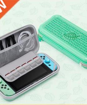 New Animals Crossing Game Console Storage  Carrying Box For