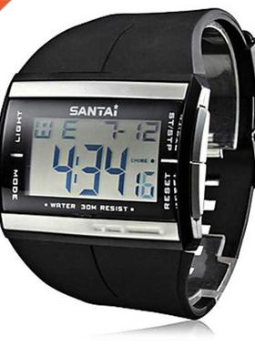 Electronic Wtches Wterproof Fshion Sport LCD Digitl Wt