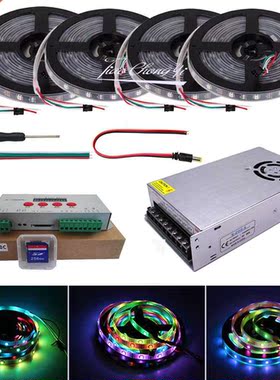 WS2812 30LED/M Individually Addressable Smart RGB Led Strip+