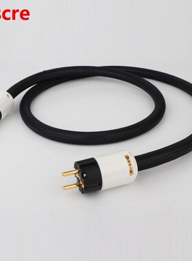 Preffair 10AWG HIFI Power Cable with EU Plug Power Cord Cabl