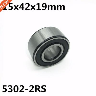 5302-2RS 15x42x19 mm 1Pcs Double row angular contact bearing