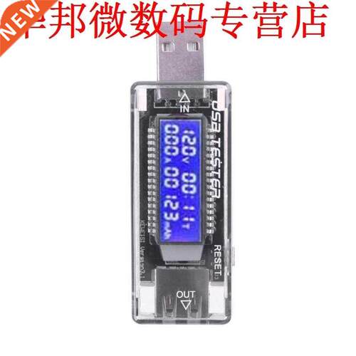 Power USB Tester Ammeter ampere Voltage Stroom Meter Voltmet