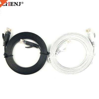 0.5M/1M RJ45 CAT6 Flat UTP LAN Cable for Gigabit Ethernet Ca