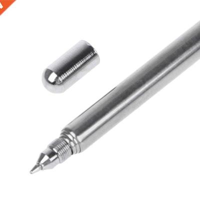 2 in 1 Pointer Telescopic Extendable Steel Ballpoint Pen Tea