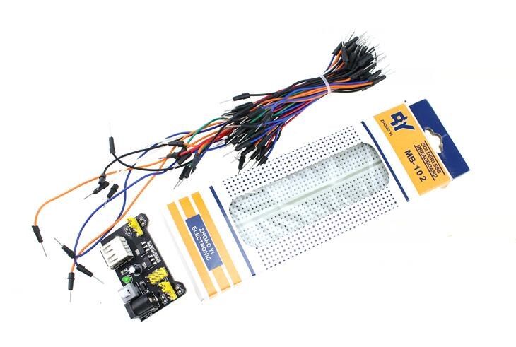 MB102 Breadboard power module+MB-102 830 points Solderless P