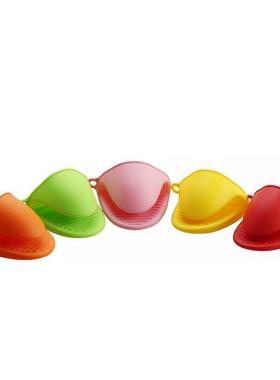 1Pcs Microwave Oven Gloves Anti-Hot Silicone Heat Resistant