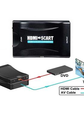 HDMI to Scart AV converter adapter HDMI in Scart out support