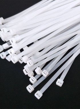 150mm 100pcs Self-Locking Plastic Nylon Cable Zip Ties Fixin