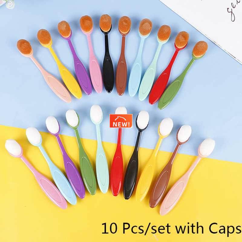 10 pcs blending brushes set drawing painting makeup brushes
