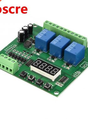 Delay Time Relay LED Display 3 Channel Programmable Trigger