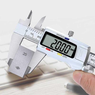 Electronic Digital Plastic Stainless Steel Vernier Calipers