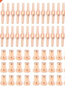 60PCS Red copper Welding Nozzle Extended Long Plasma Cutter