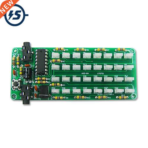 Electronic DIY Kit Level Indicator ASD-84 Audio Spectrum 8x4