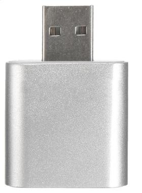 USB 2.0 Audio 7.1 Channel 3D Sound Card Adapter Optical Silv