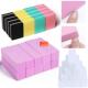 Sponge Nail Buffer lot Sanding Mini Colorful 10pcs File