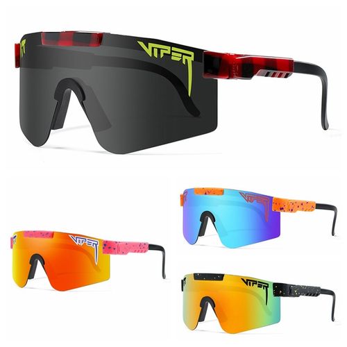 PIT VIPER UV400 Polarized Sports Sunglasses Men's Women's Cy